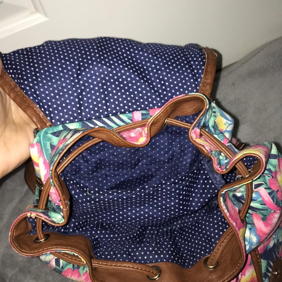 Floral Call it Spring Backpack - Picture 3 of 3